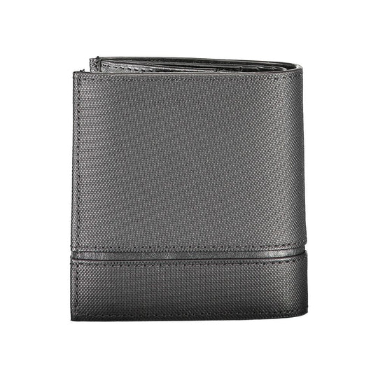 Calvin Klein Schwarzes Leder Portemonnaie