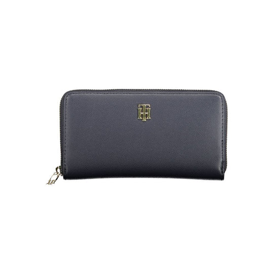 Tommy Hilfiger Portemonnaie aus blauem Polyethylen