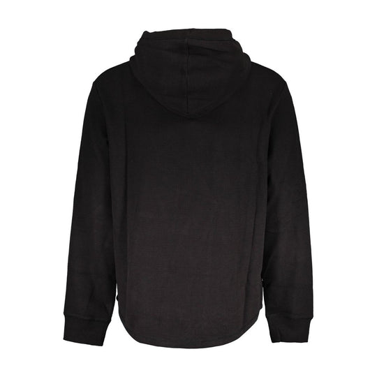 Calvin Klein Schwarzer Baumwollpullover für Männer