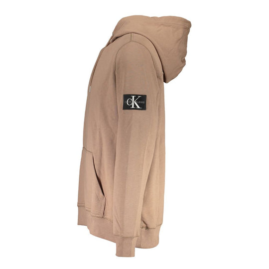 Calvin Klein Brauner Baumwollpullover für Männer