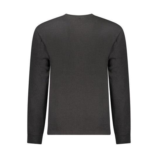 Calvin Klein Schwarzer Baumwollpullover für Männer