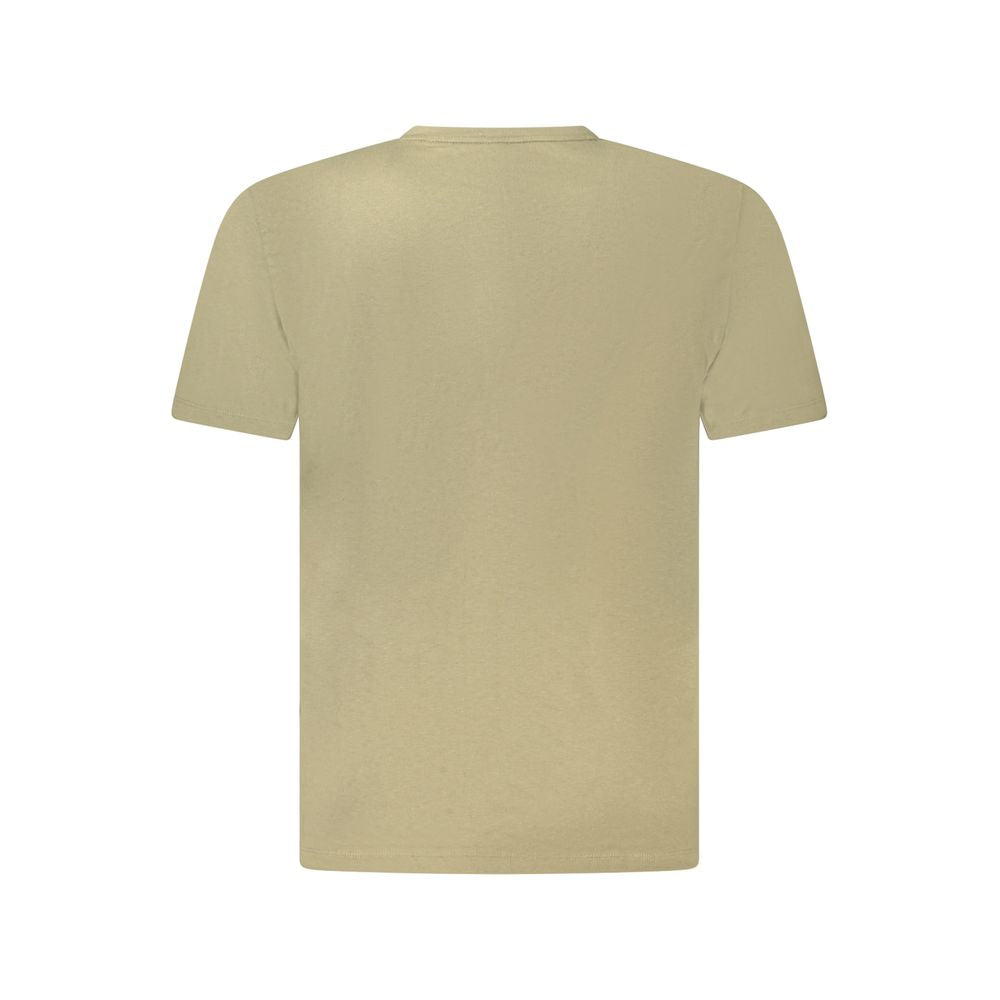 Hugo Boss Grünes Baumwolle Männer T-Shirt