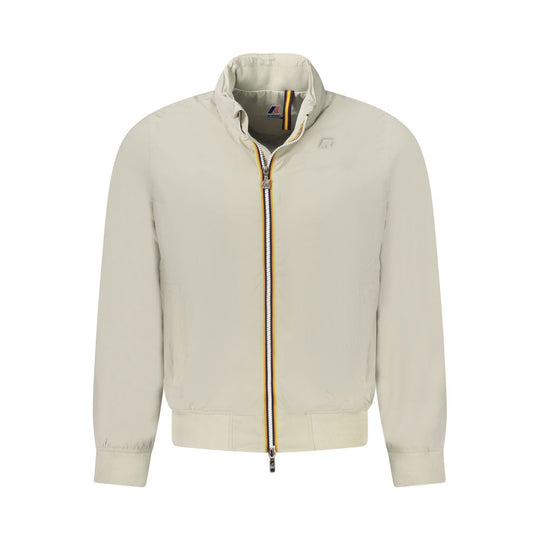K-WAY Beige Nylon Männer Jacke