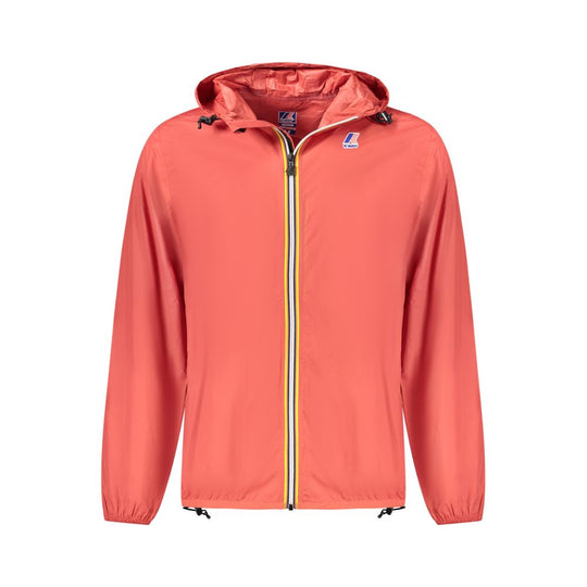 K-WAY Rote Polyamid Herren Jacke