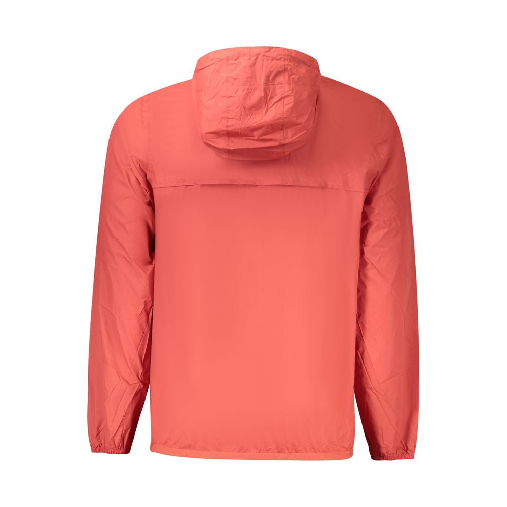 K-WAY Rote Polyamid Herren Jacke
