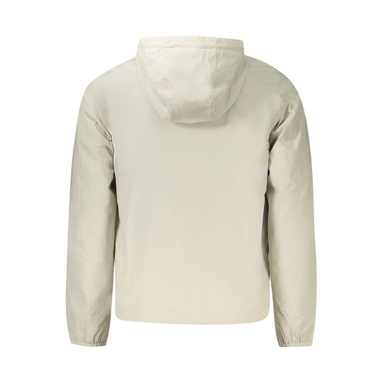 K-WAY Beige Nylon Männer Jacke