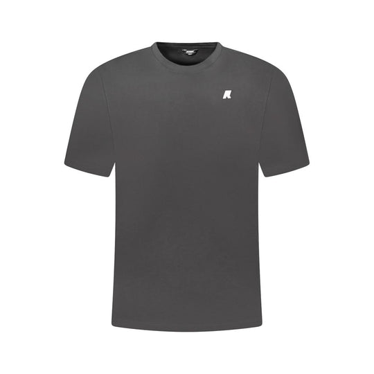 K-WAY Schwarzes Baumwolle Männer T-Shirt