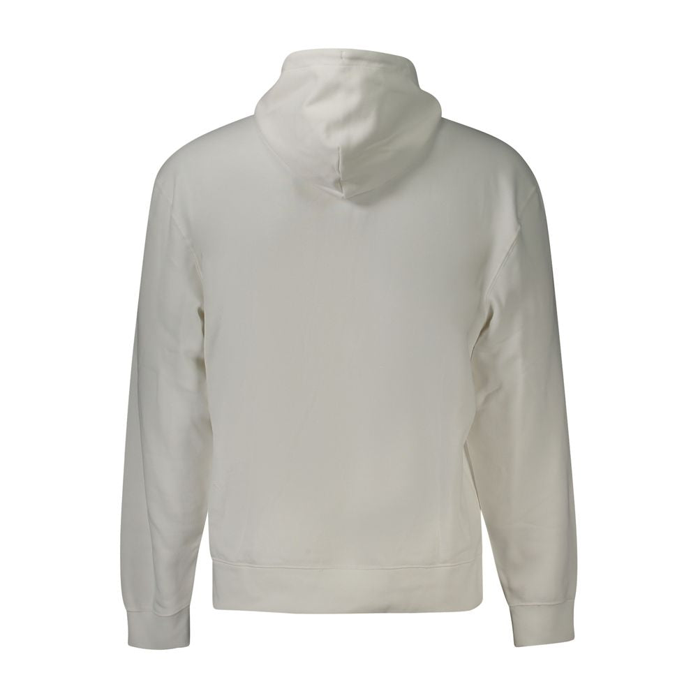 Calvin Klein Weißer Baumwollpullover für Männer