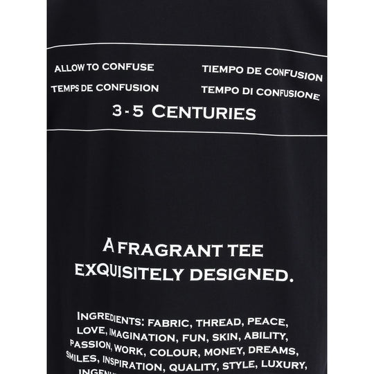 Moschino T-Shirt mit Maxidruck