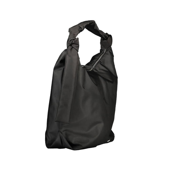 Calvin Klein Schwarze Polyester Handtasche