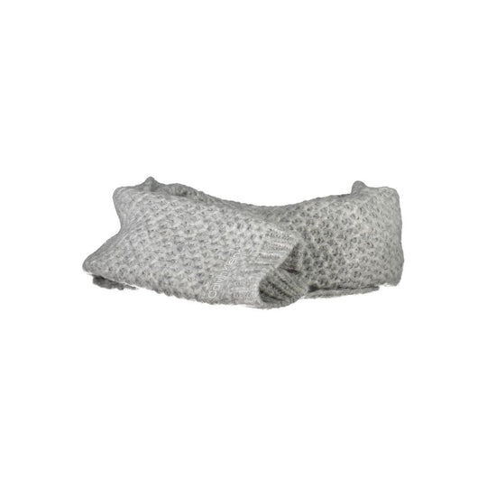 Calvin Klein Grauer Alpaka-Wollschal