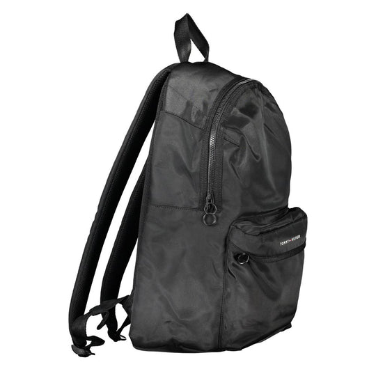 Tommy Hilfiger Schwarzer Polyester-Rucksack