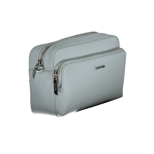 Calvin Klein Blaue Polyester Handtasche