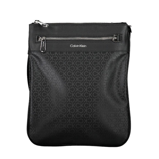Calvin Klein Schwarze Polyester-Umhängetasche