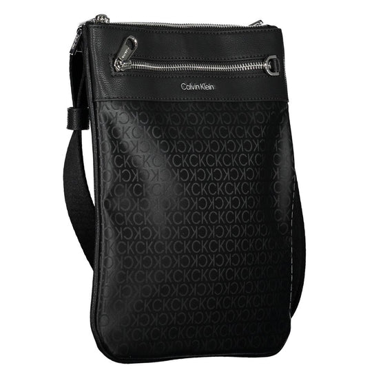 Calvin Klein Schwarze Polyester-Umhängetasche