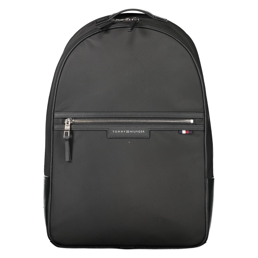 Tommy Hilfiger Schwarzer Polyester-Rucksack