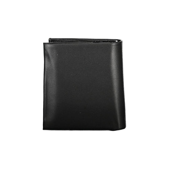 Calvin Klein Schwarzes Polyester Portemonnaie