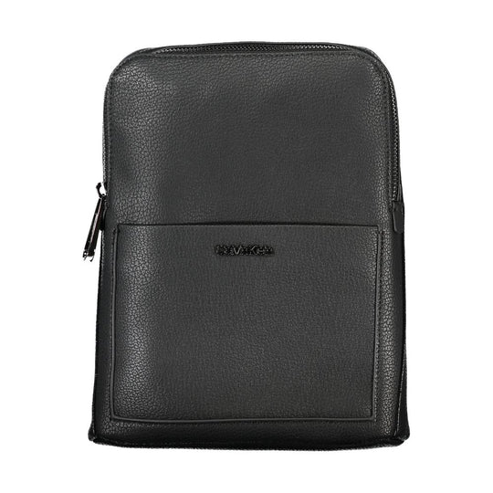Calvin Klein Schwarze Polyester-Umhängetasche