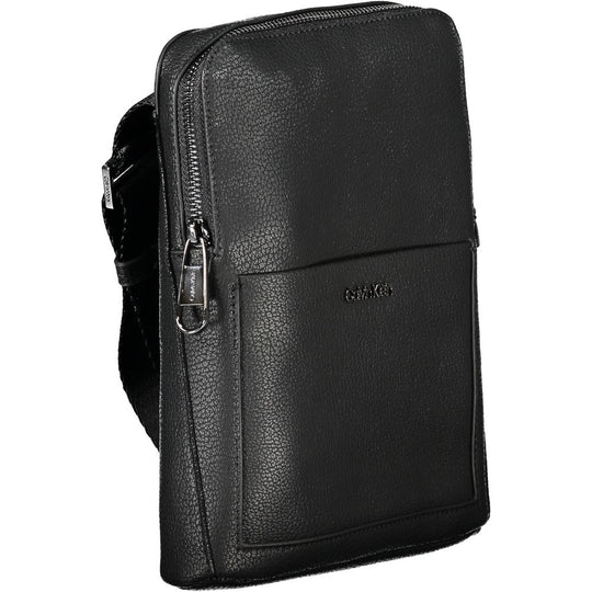 Calvin Klein Schwarze Polyester-Umhängetasche