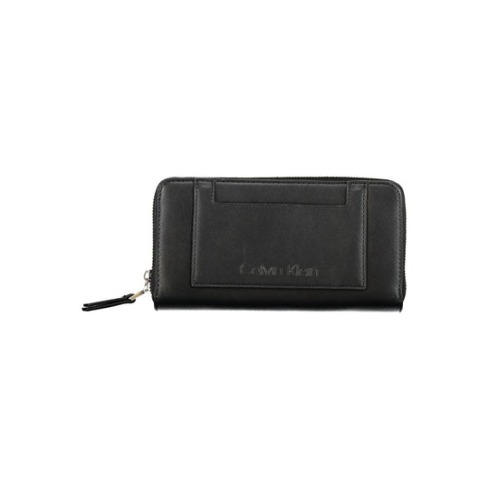 Calvin Klein Schwarzes Polyester Portemonnaie