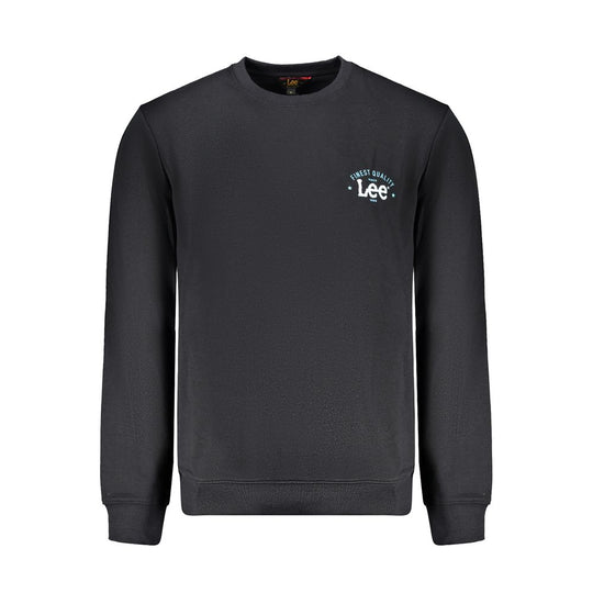Lee Schwarzer Baumwollpullover