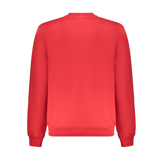 Napapijri Roter Bio-Baumwollpullover für Männer