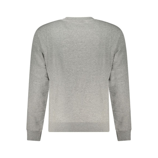 Napapijri Grauer Baumwollpullover für Männer