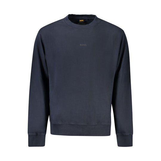 Hugo Boss Blauer Baumwollpullover