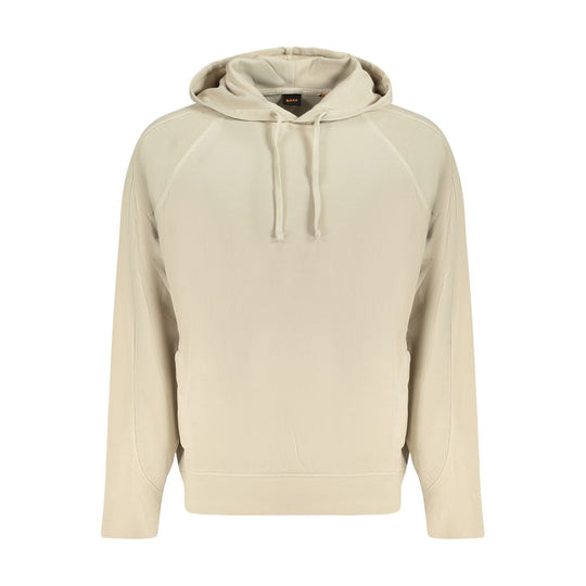 Hugo Boss Beigefarbener Baumwollpullover