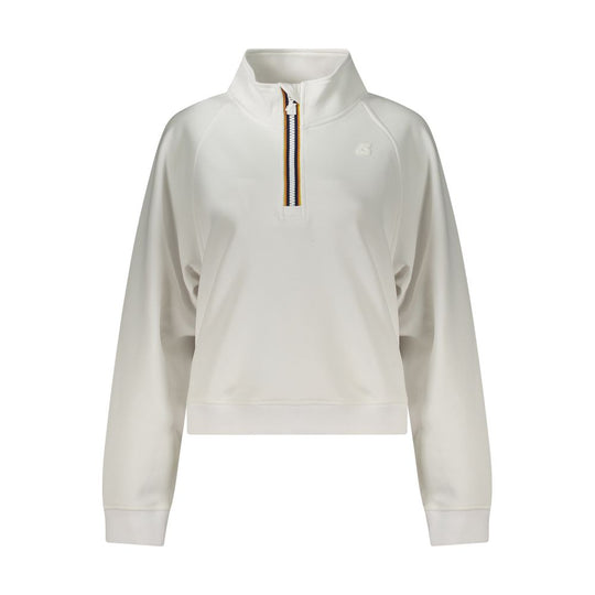 K-WAY Weißer Polyester Damen Pullover