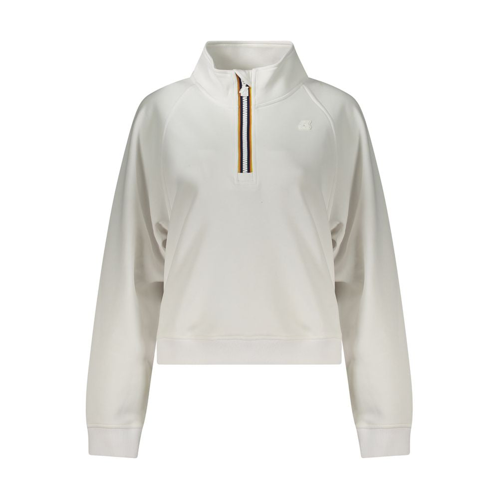 K-WAY Weißer Polyester Damen Pullover