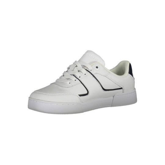 Tommy Hilfiger Sneaker aus weißem Polyester