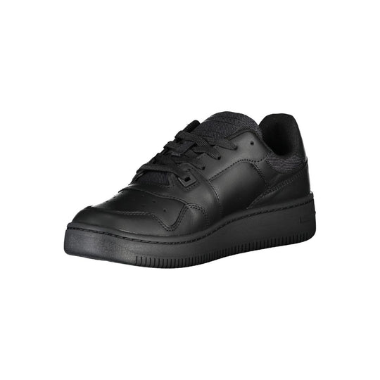 Tommy Hilfiger Schwarzer Polyester Sneaker