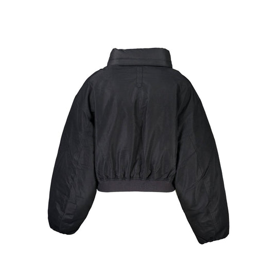 Calvin Klein Schwarze Polyesterjacken &amp
