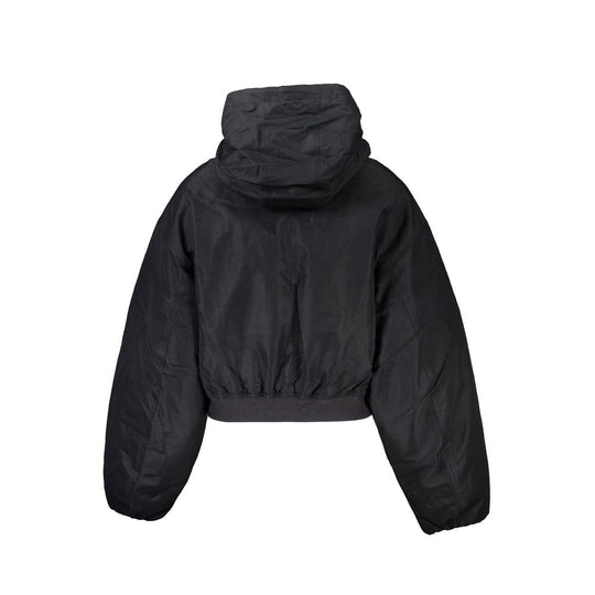 Calvin Klein Schwarze Polyesterjacken &amp