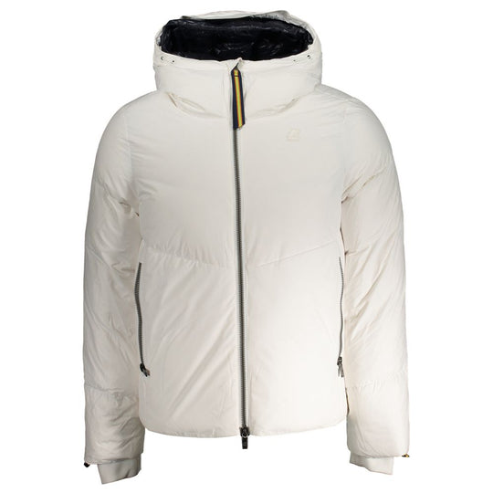 K-WAY Weiße Polyester Herren Jacke