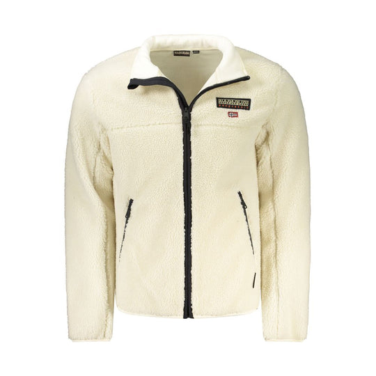 Napapijri Weiße Polyester Herren Jacke