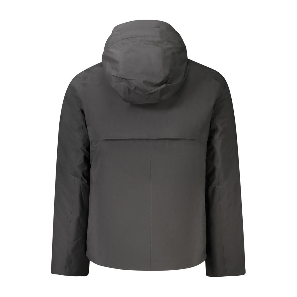 K-WAY Schwarze Polyester-Jacke