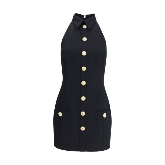 Balmain Ärmelloses kurzes Kleid