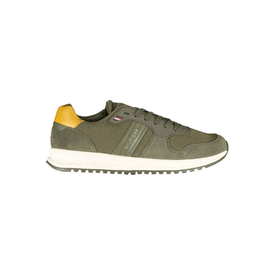 Tommy Hilfiger Grüner Polyester Sneaker