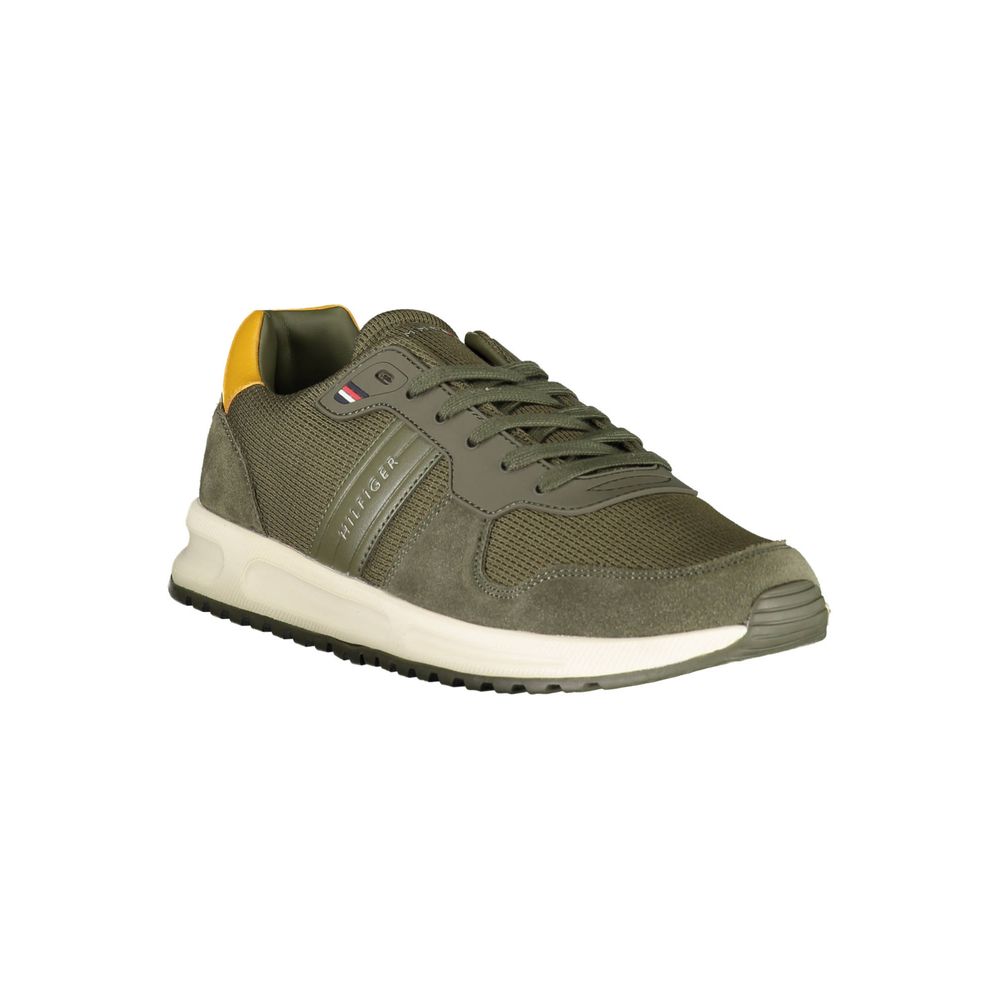 Tommy Hilfiger Grüner Polyester Sneaker
