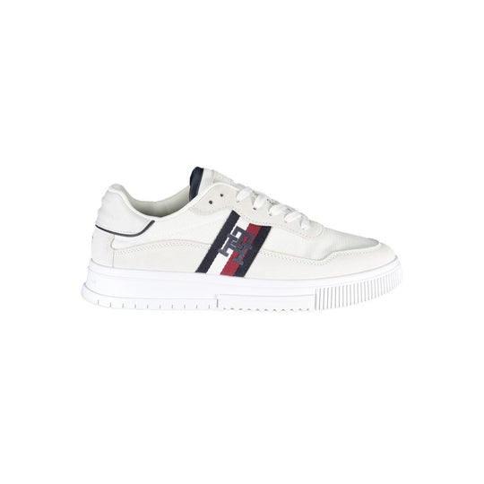 Tommy Hilfiger Sneaker aus weißem Polyester
