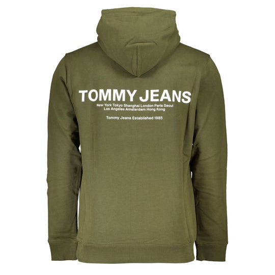 Tommy Hilfiger Grüner Baumwollpullover