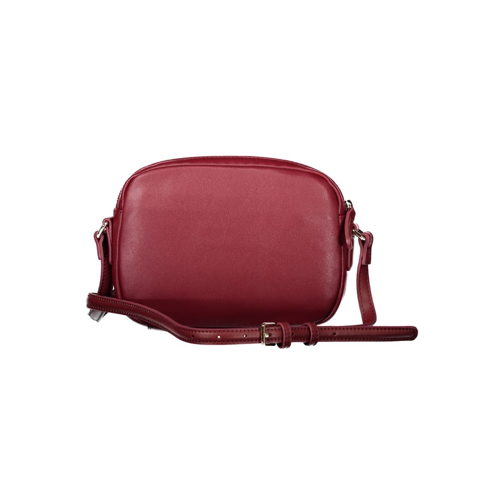 Tommy Hilfiger Rote Polyester-Handtasche