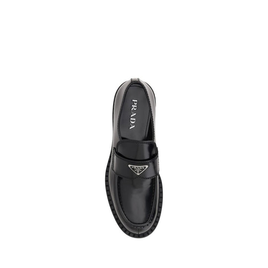 Prada Leder-Halbschuhe