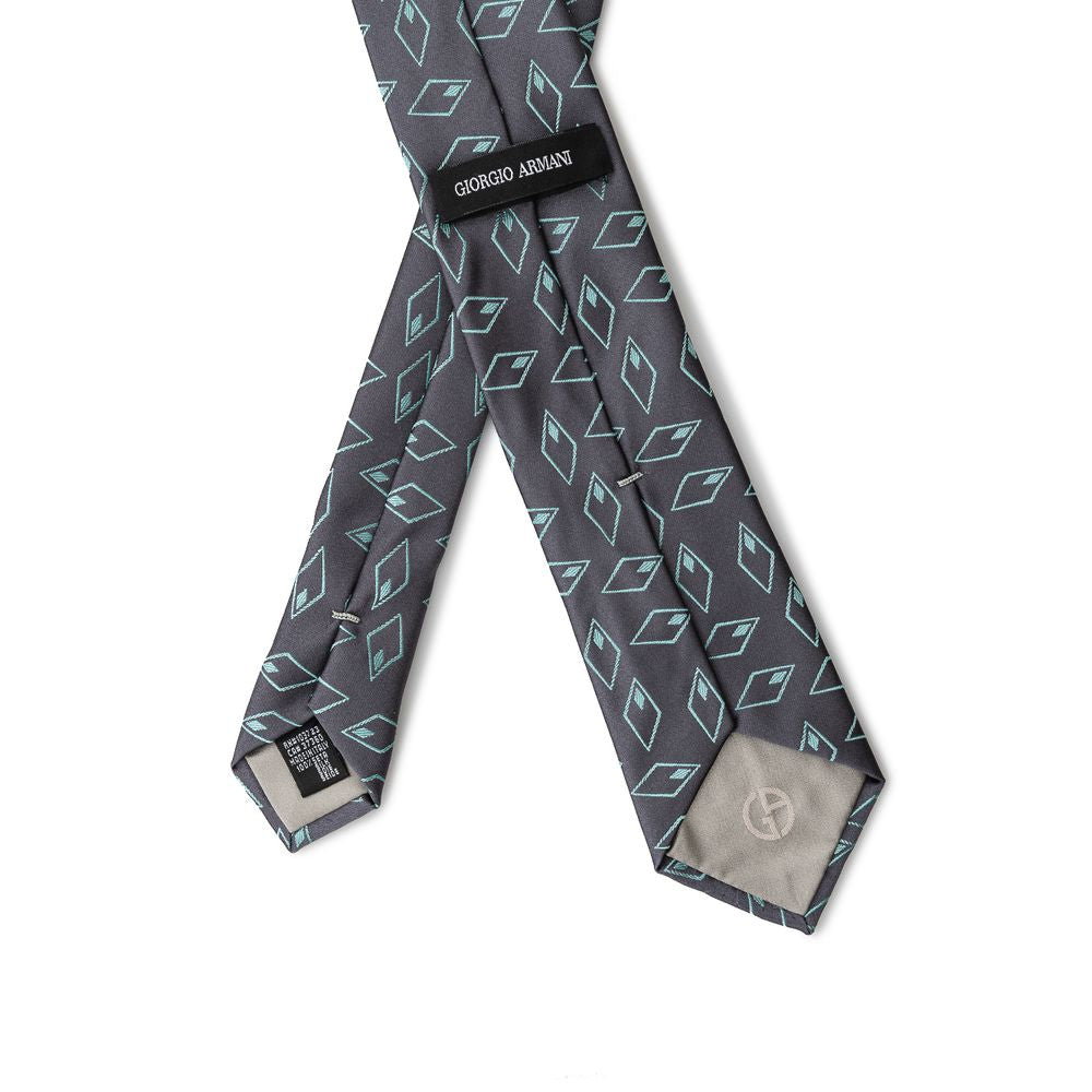 Giorgio Armani Graue Seide Ty
