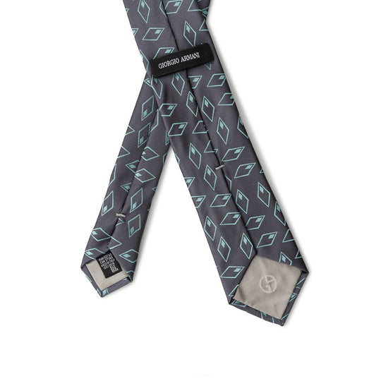 Giorgio Armani Graue Seide Ty