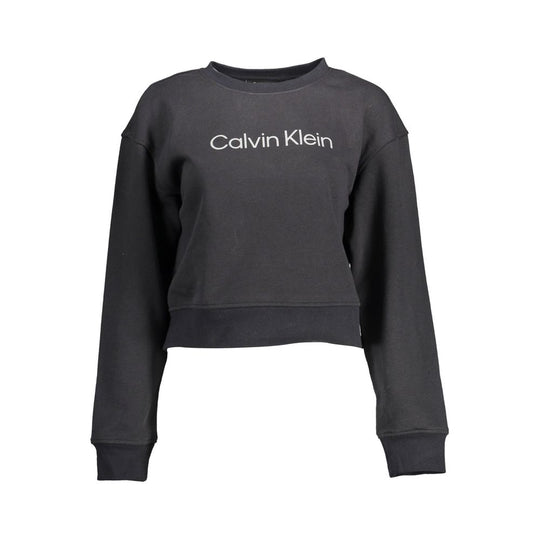 Calvin Klein Schwarzer Baumwollpullover