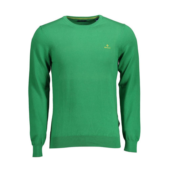 Gant Grüner Baumwollpullover