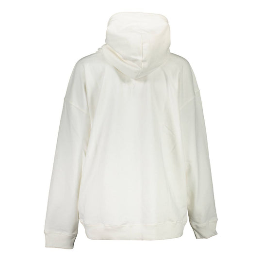 Tommy Hilfiger Weißer Baumwoll-Hoodie für Frauen